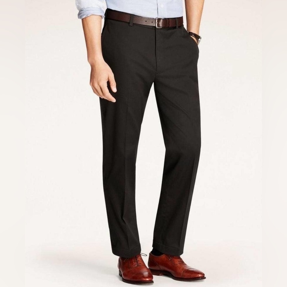NWT Brooks Brothers Clark Fit Advantage Chino Pant Black
40x32